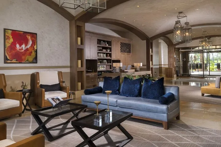 Lobby sitting area