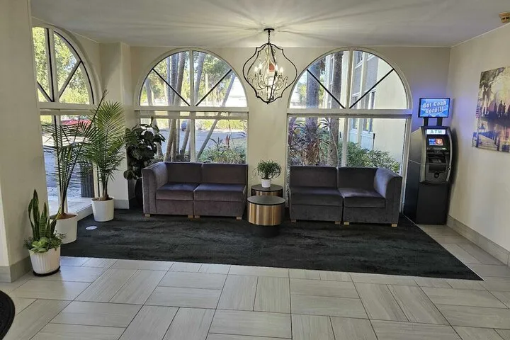 Lobby sitting area