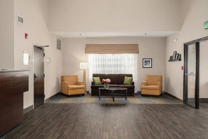 Lobby sitting area