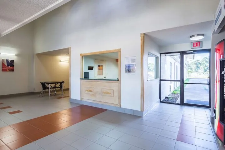 Interior entrance