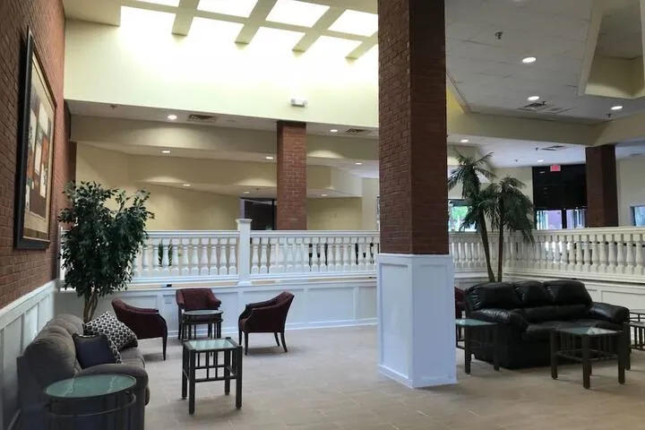 Interior entrance