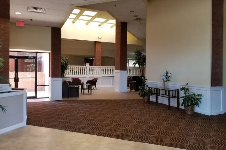 Interior entrance