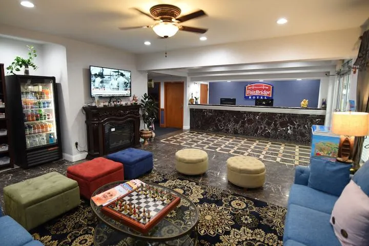 Lobby sitting area