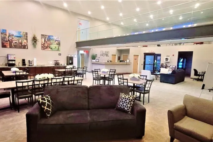 Lobby sitting area