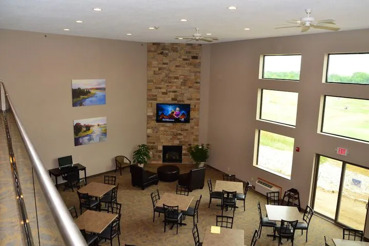 Lobby sitting area