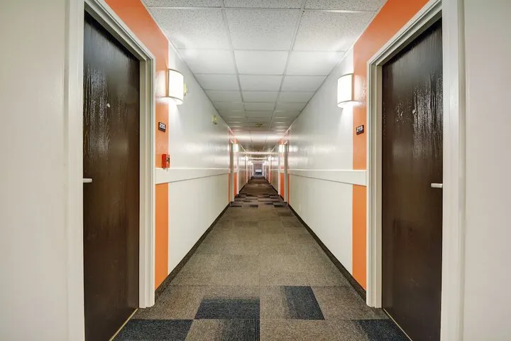 Interior entrance