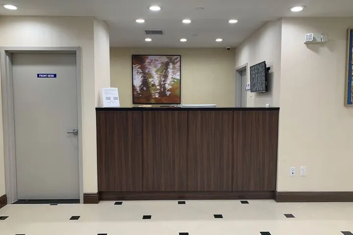 Check-in/check-out kiosk