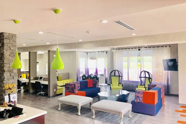 Lobby sitting area