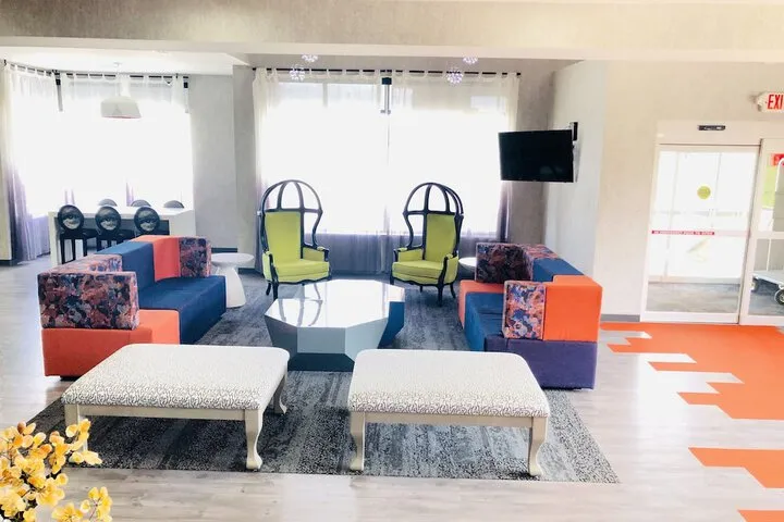 Lobby sitting area