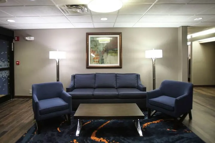 Lobby sitting area