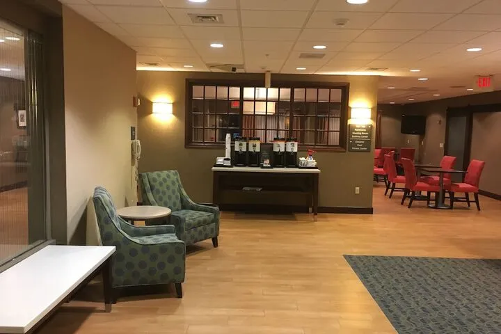 Interior entrance