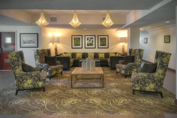 Lobby sitting area