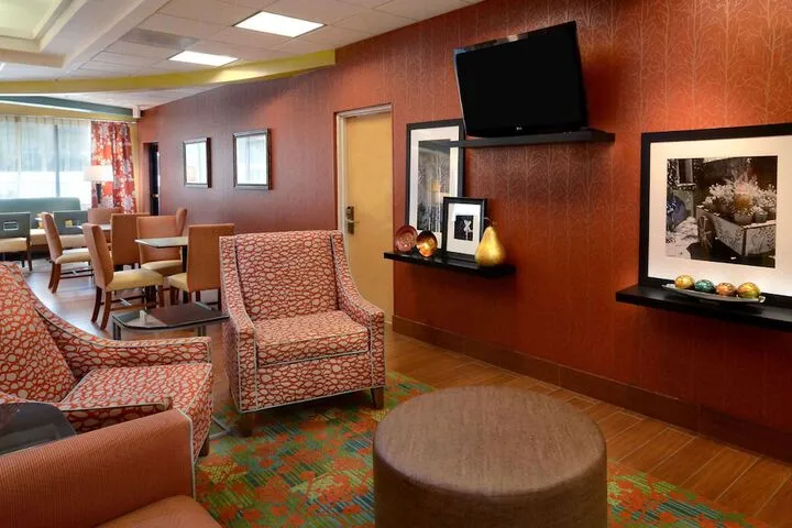 Lobby sitting area