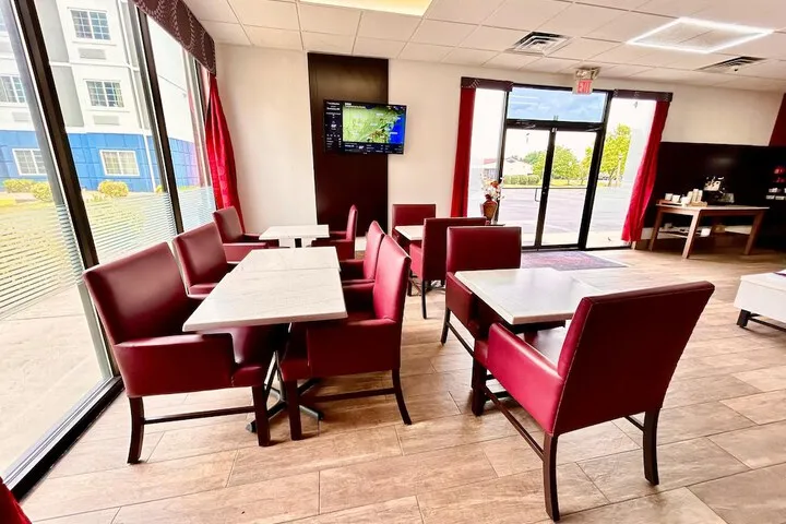 Lobby sitting area