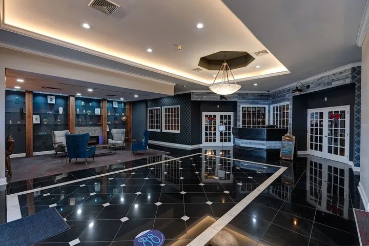 Lobby sitting area