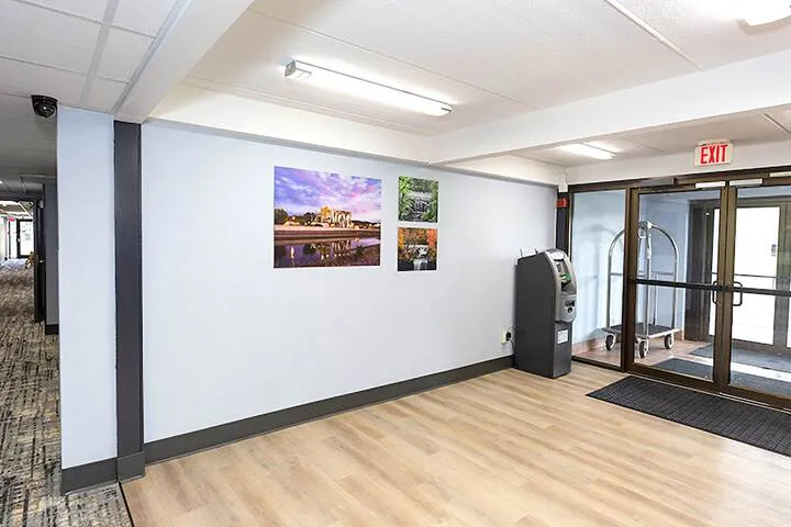 Interior entrance