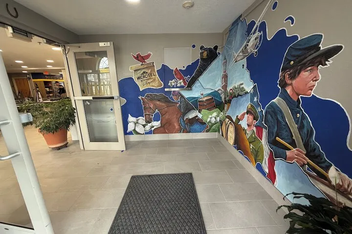 Interior entrance