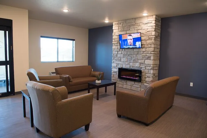 Lobby sitting area