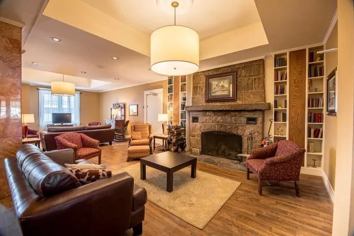 Lobby sitting area
