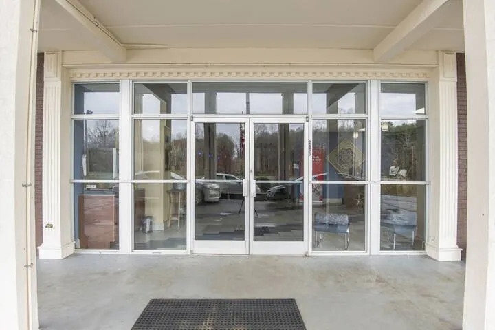 Interior entrance