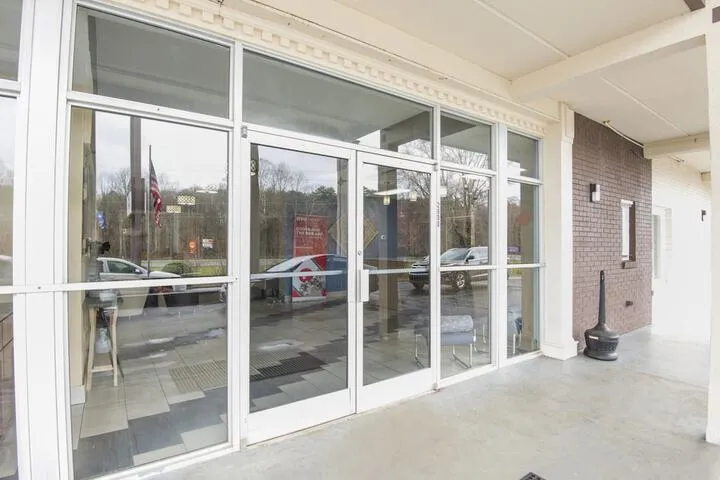 Interior entrance