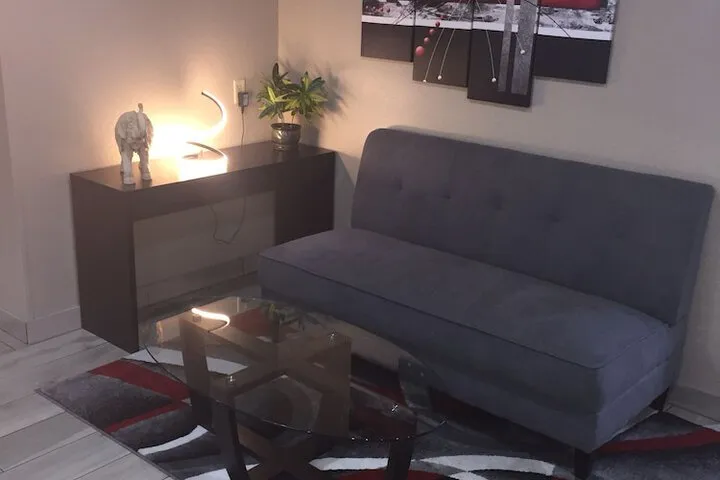 Lobby sitting area