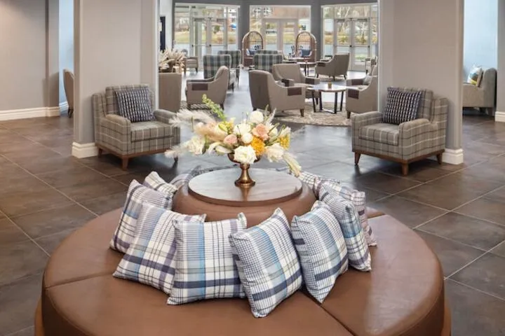Lobby sitting area