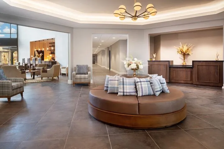 Lobby sitting area