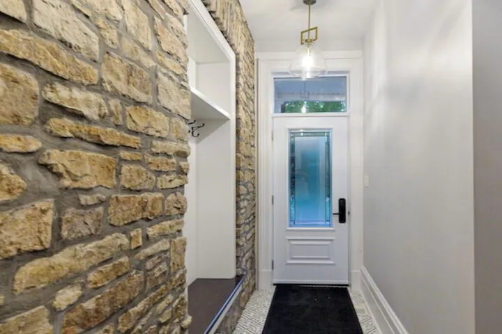 Interior entrance