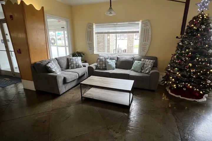 Lobby sitting area