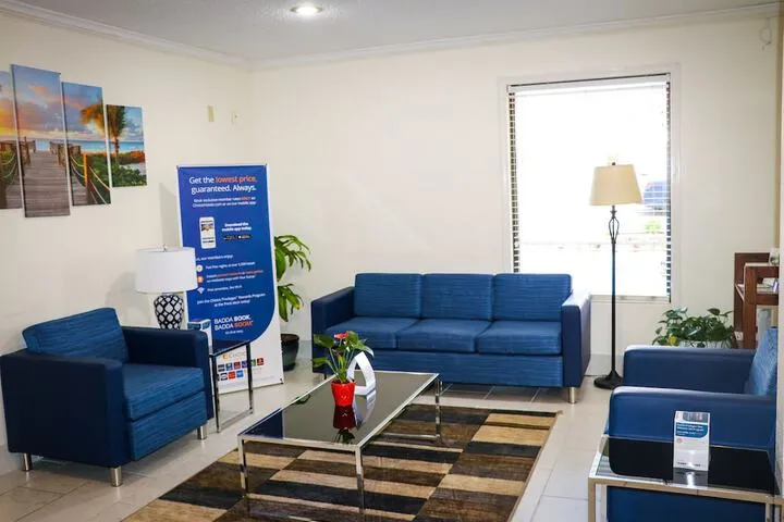 Lobby sitting area