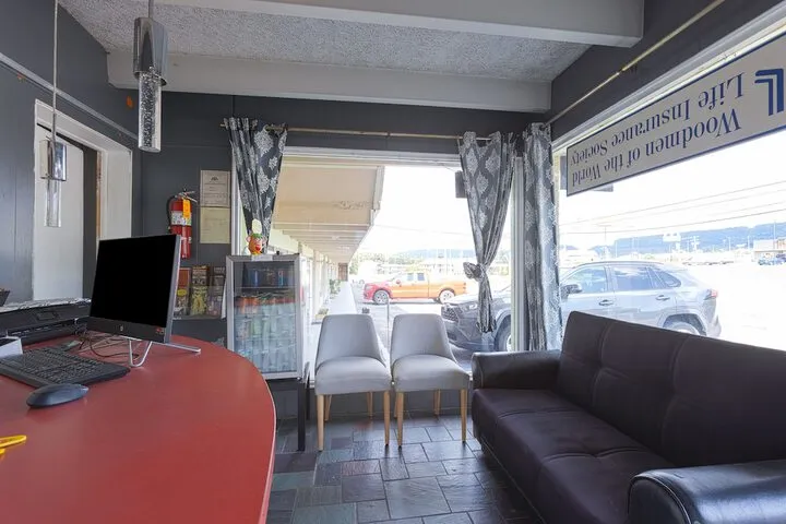 Lobby sitting area