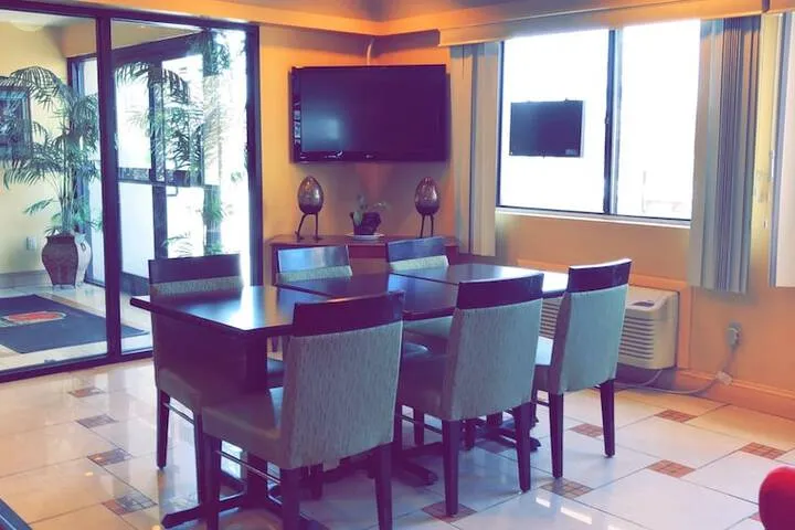 Lobby sitting area