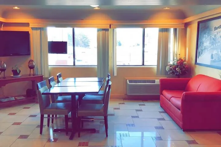 Lobby sitting area