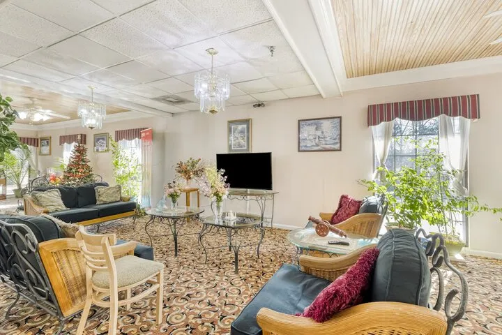 Lobby sitting area