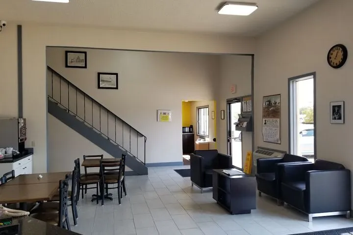 Lobby sitting area