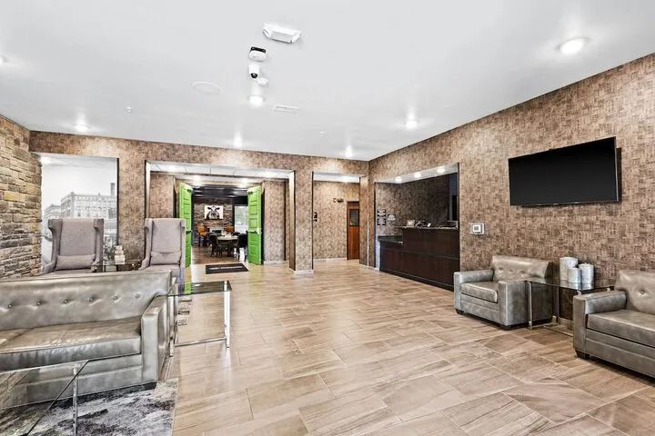 Lobby sitting area