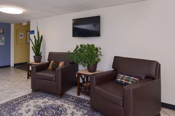 Lobby sitting area