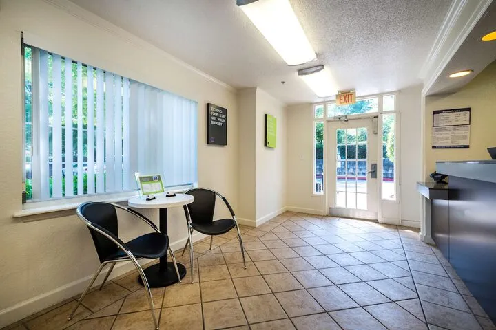 Lobby sitting area