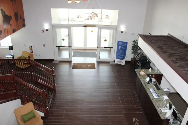 Interior entrance