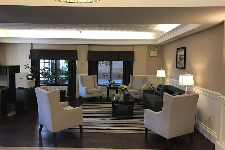 Lobby sitting area