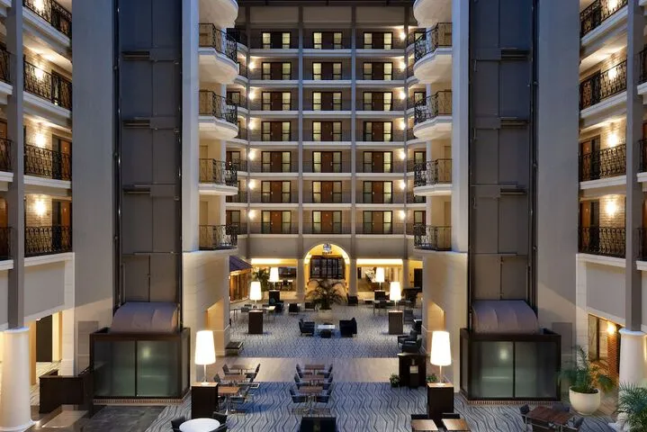 Interior entrance