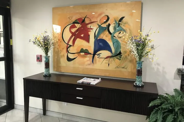 Interior entrance