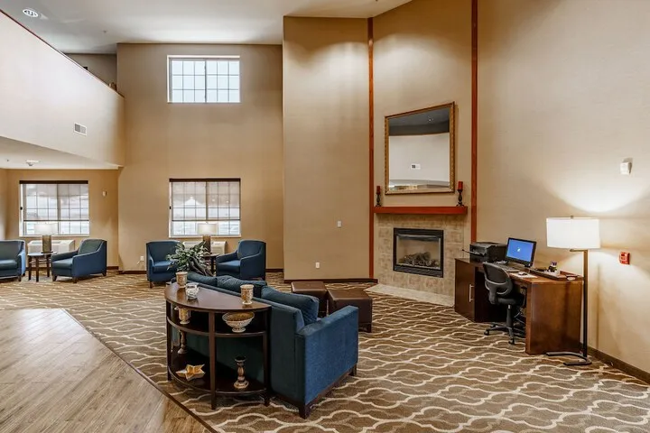Lobby sitting area