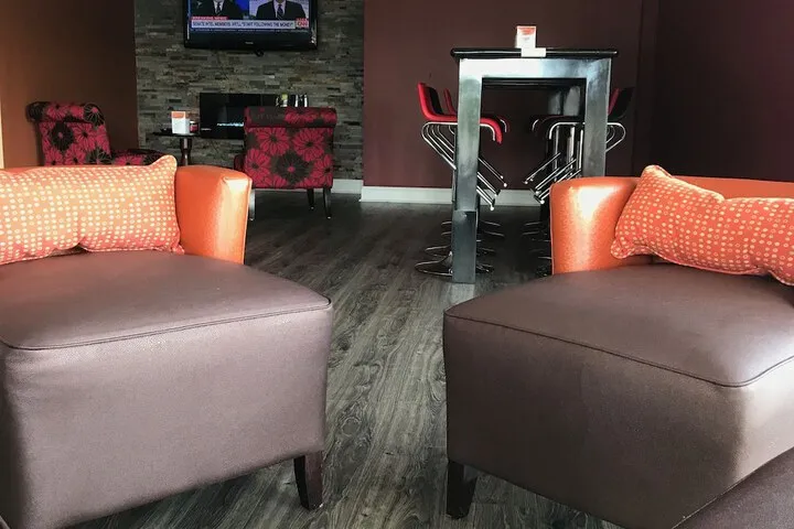 Lobby sitting area