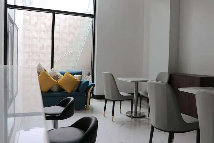 Lobby sitting area