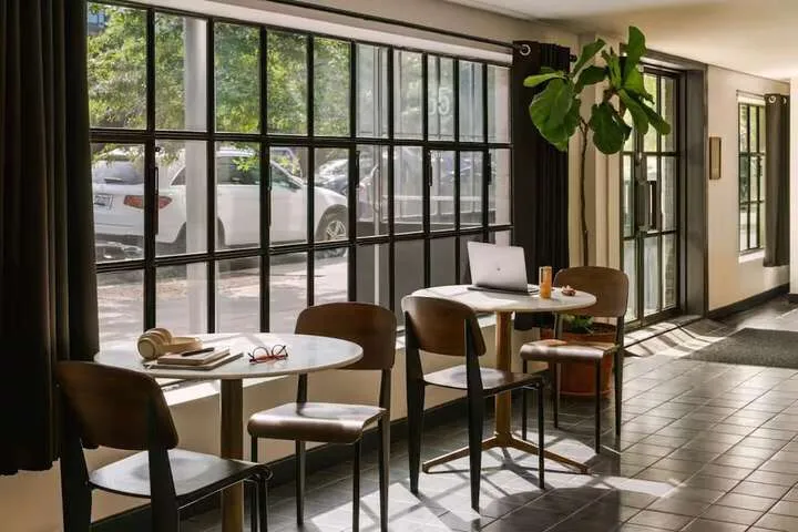 Lobby sitting area