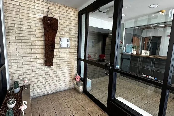 Interior entrance
