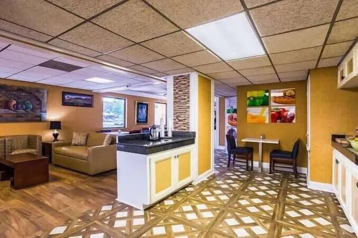 Lobby sitting area