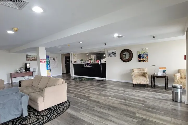 Lobby sitting area